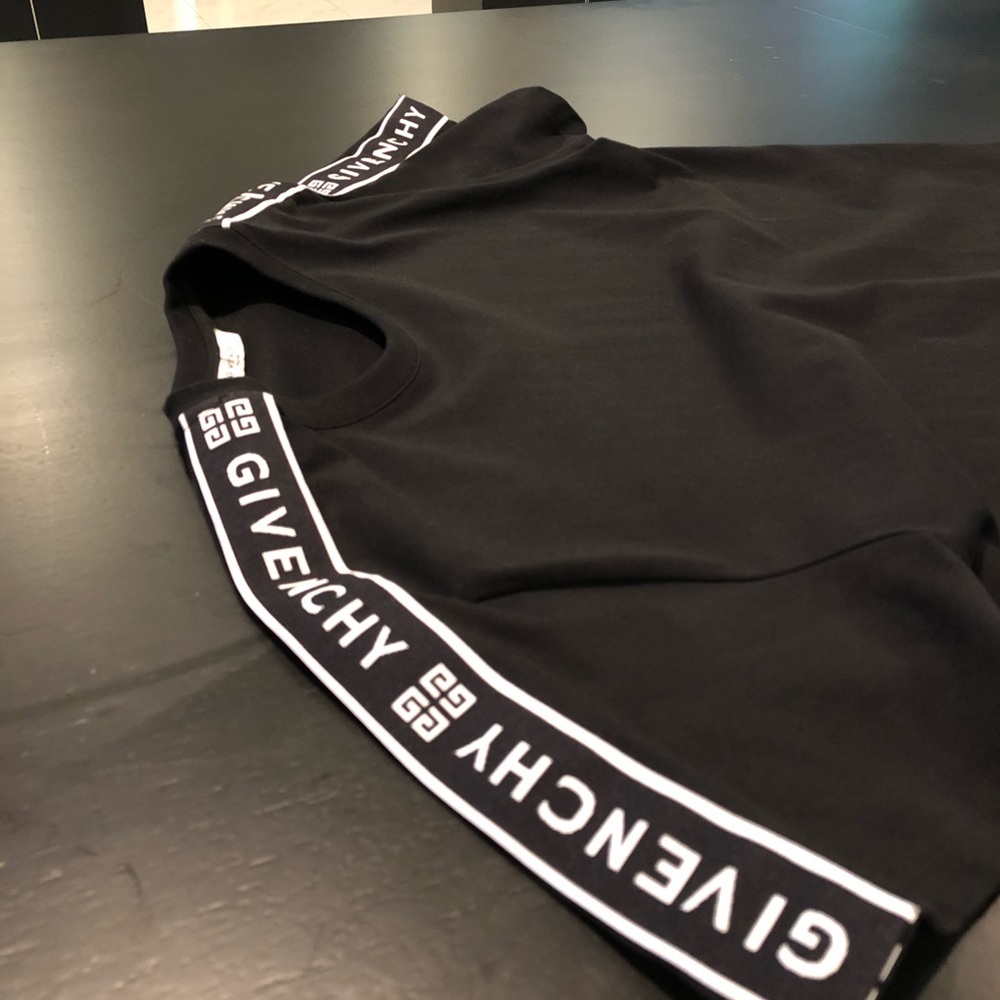 Givenchy logo tape men’s t shirt